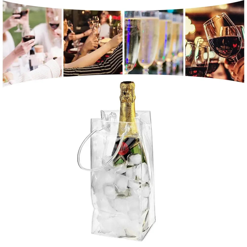 Wine Beer Liquor - Bolsa de Hielo de PVC a