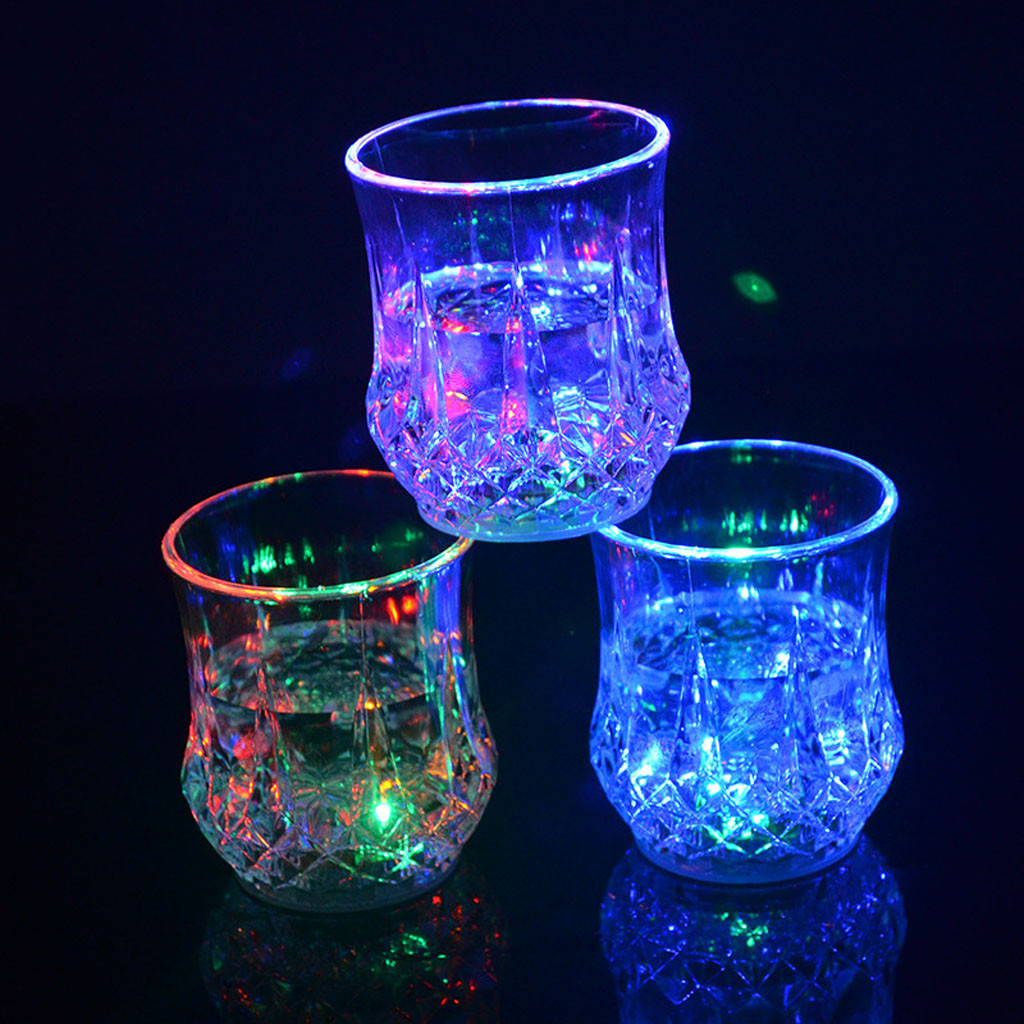 Wine Beer Bar - Vaso de Bebida LED de Colores,