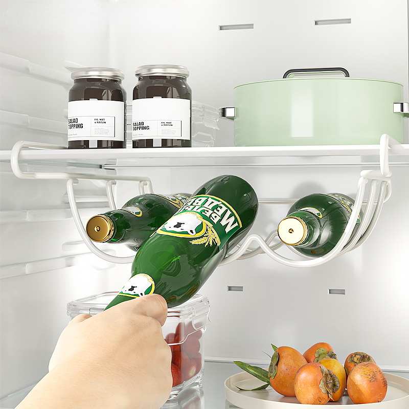 Accesorios creativos de mueble - Wine Beer Rack reseña y precio