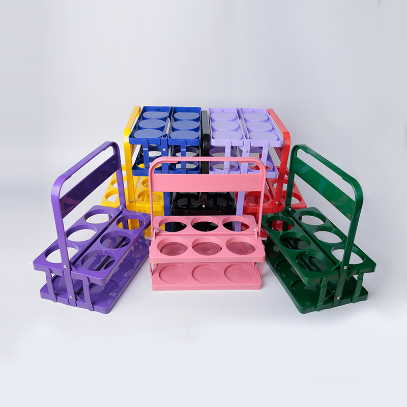 Estante plegable para seis bot - Wine Beer Rack reseña y precio